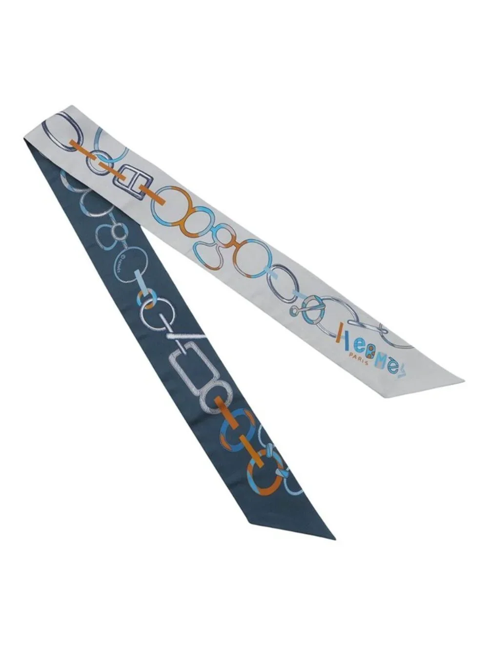 Hermes Scarf Re Boucles Silk